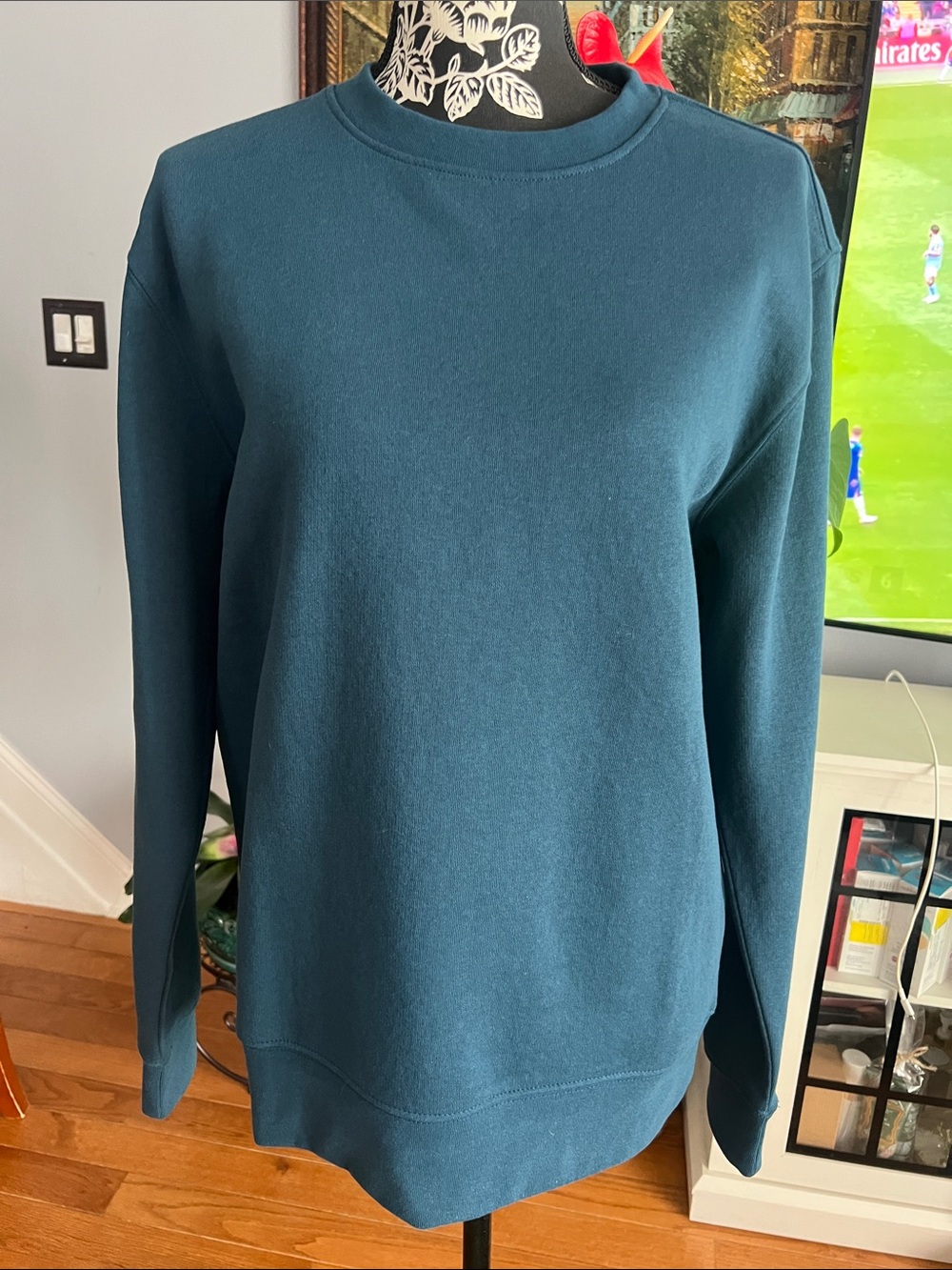 Primark Teal Crewneck Women's Sweater